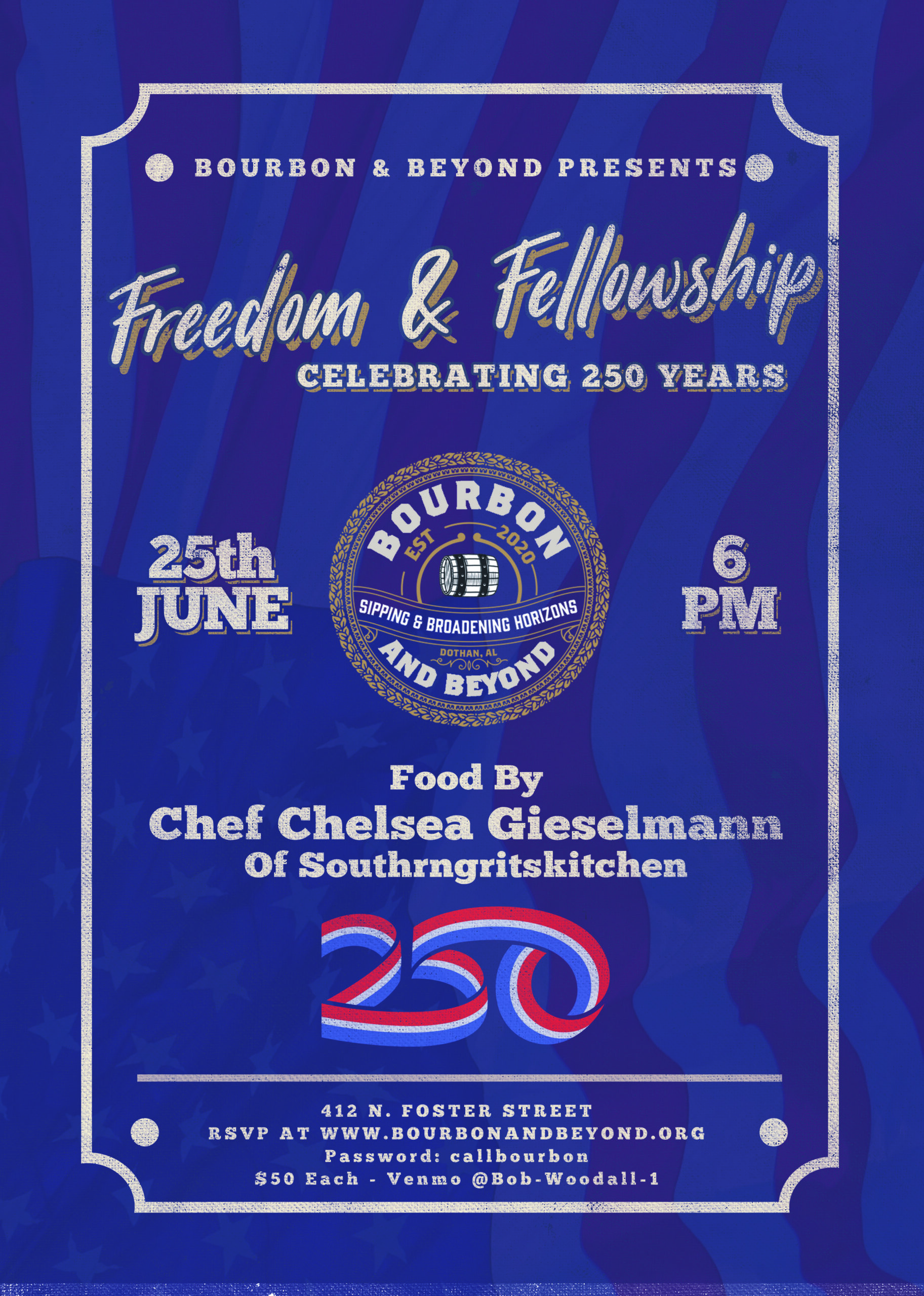 01 Flyer food truck blue
